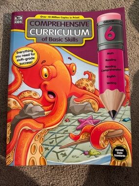 Thinking Kids Comprehensive Curriculum of Basic Skills Grade 6 Workbook
